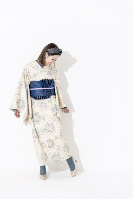 着物を着ている女性